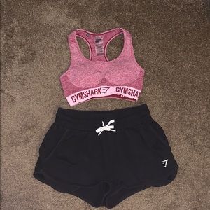 BUNDLE: Gymshark Sports Bra and Shorts